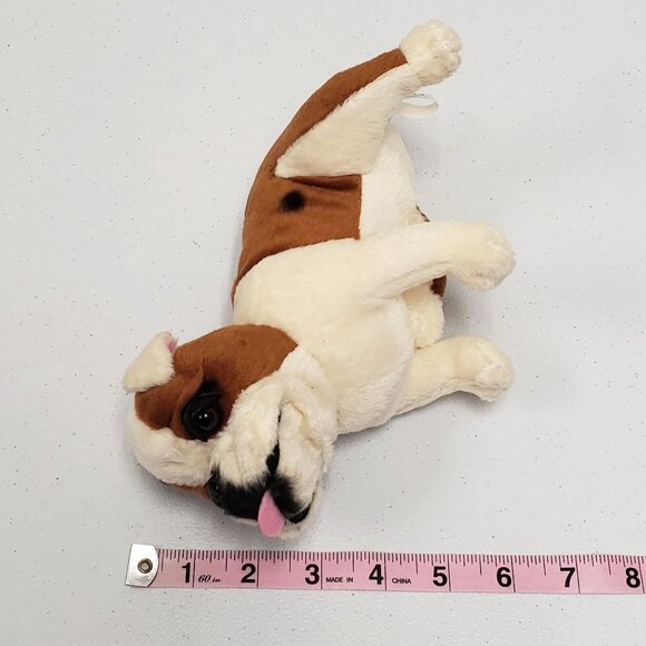 Mitchell Gold + Bob Williams 8" English Bulldog Lulu Dog Stuffed Animal Plush - Picture 8 of 9